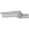 Ekena Millwork 2 3/4"H x 2 3/4"P x 3 7/8"F x 94 1/2"L Dublin Smooth Crown Moulding MLD02X02X03DU - alternate 7